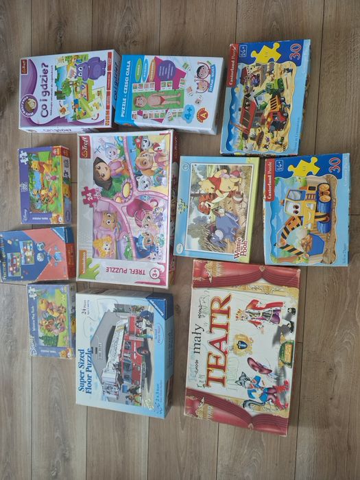 Puzzle i planszówka
