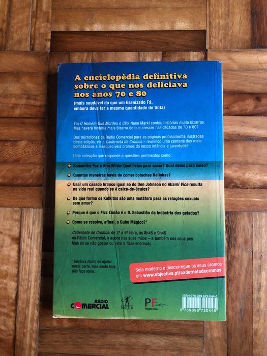 Caderneta de Cromos de Nuno Markl