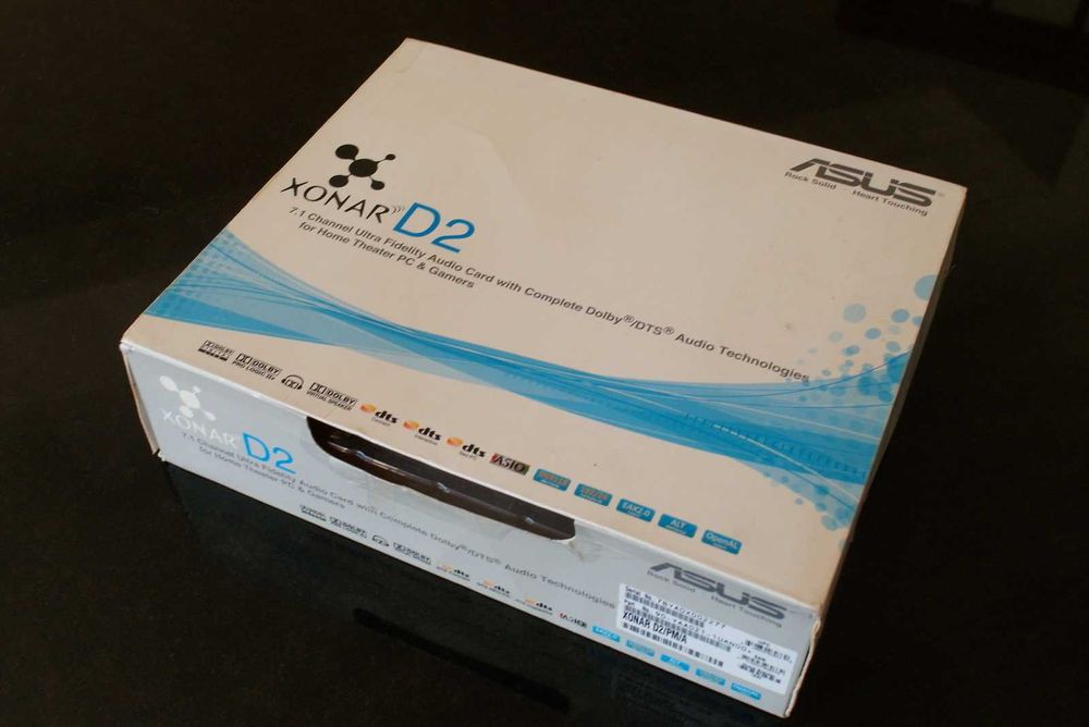 Placa de som Asus Xonar D2