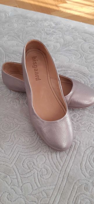 Baleriny skórzane Bisgaard