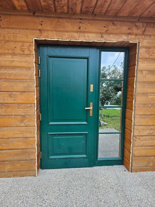 Drzwi drewniane zewnętrzne, Darmowe pomiary i dostawa w całej Polsce