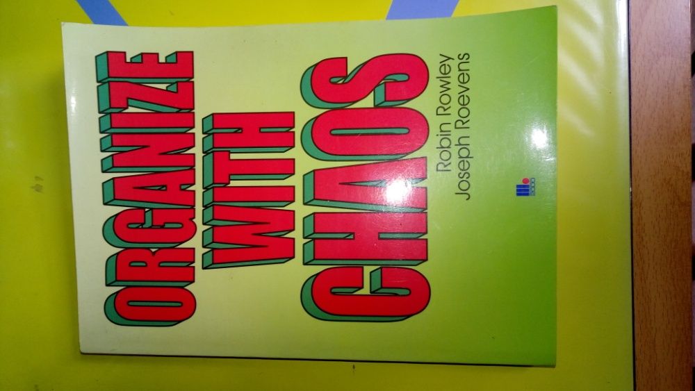 Livro Organize with Chaos/ Organize com o caos64551528790145120