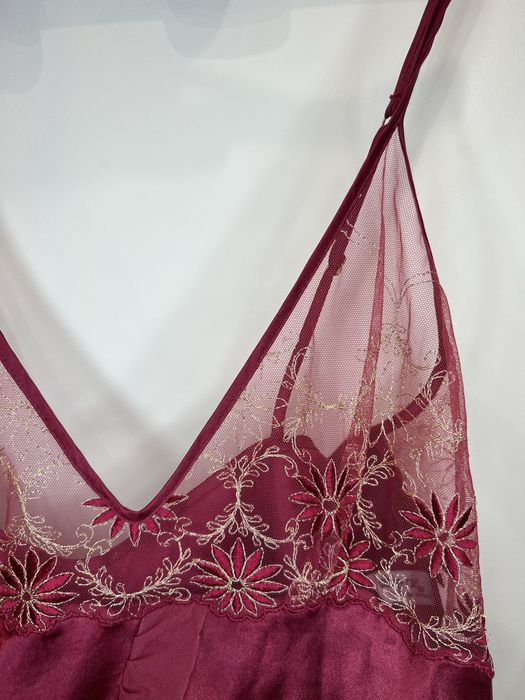 Нічний пеньюар червоний