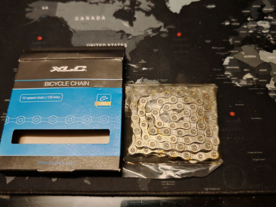 Mocny Łańcuch rowerowy XLC ebike wzmocniony 12s 126 ogniw cc-c11