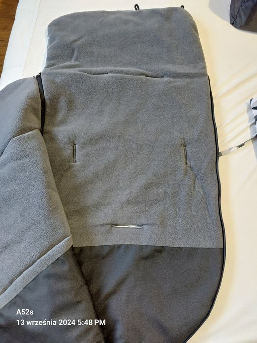 Śpiwór spiworek do wózka + mufka wodoodporny