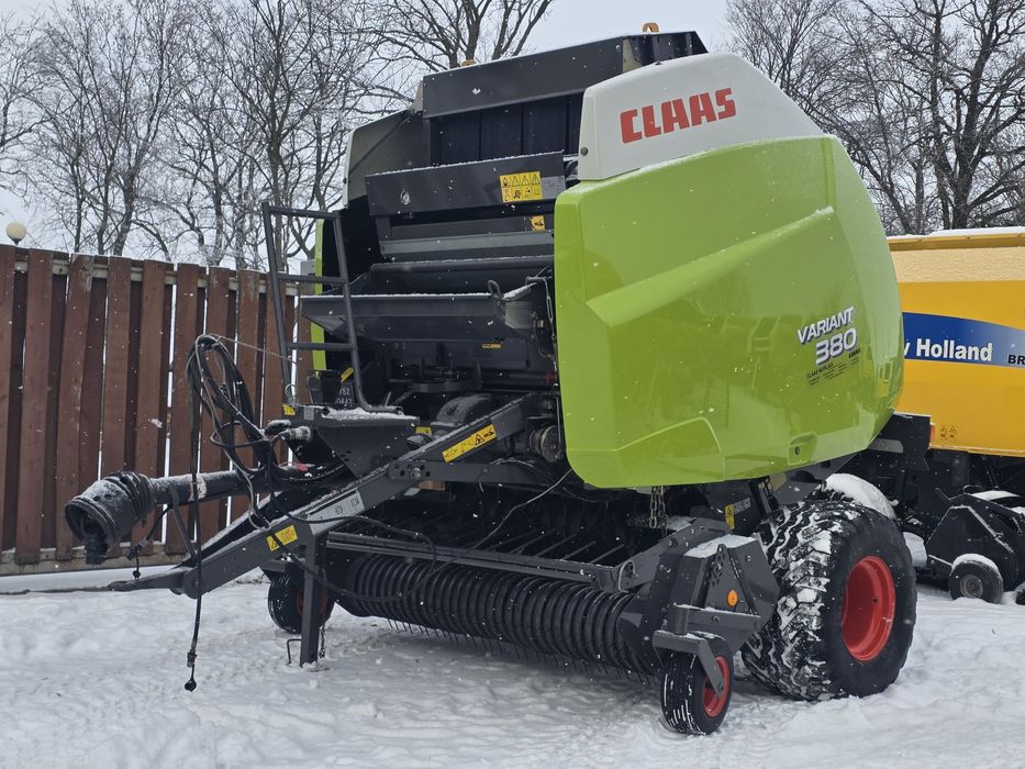 Prasa CLAAS VARIANT 380. 17000bel Rotor SIATKA Perfekcyjniy stan 360 .