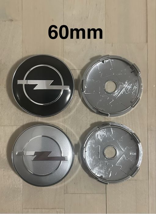 Conjunto 4 Centros Jantes Opel 56mm 60mm 64mm 65mm 68mm