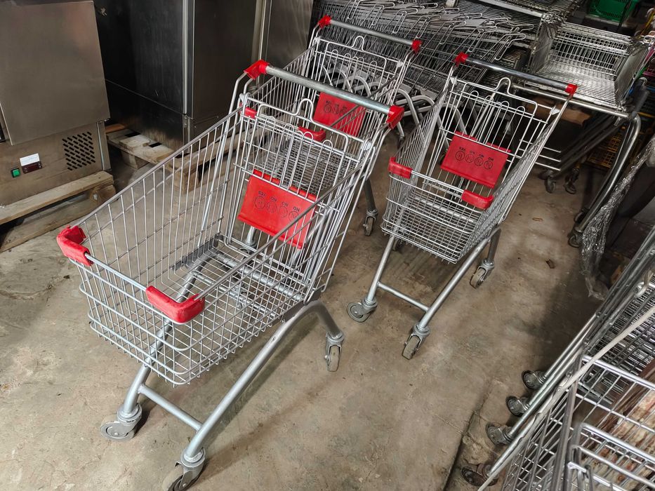 Візки купівельні Wanzl бу, торгові візки 65 літрів б у, тележки бу