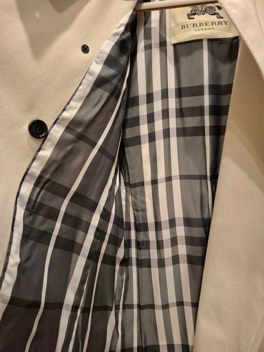 *Płaszcz*BURBERRY*Damski*Beżowy*Oryginalny*Efektowny*PREMIUM*