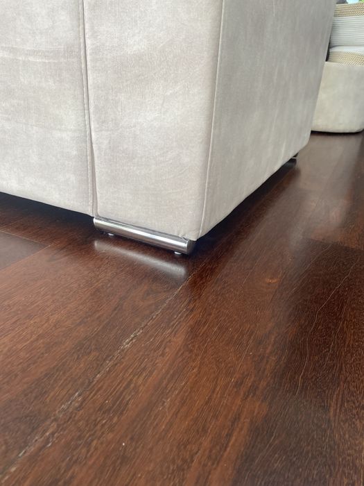 Sofa chaise long com encostos e assentos regulaveis - beje