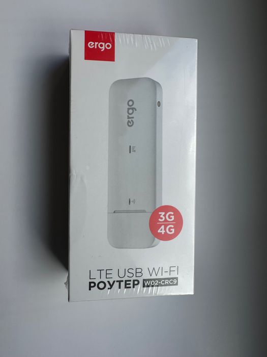 LTE USB Wi-Fi роутер ERGO W02-CRC9