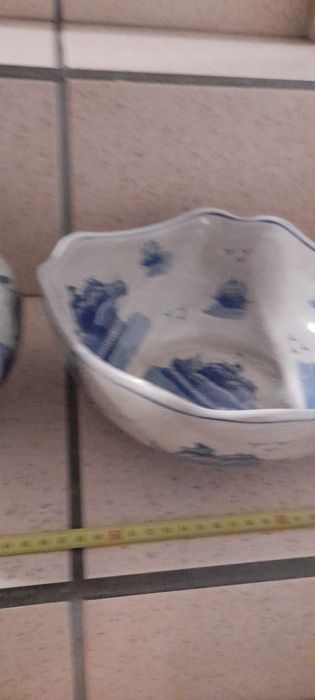 Conjunto 3 peças porcelana