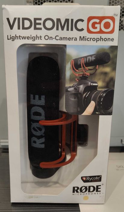 Rode VideoMic GO Mikrofon Kierunkowy do Aparatu Kamery DSLR NOWY