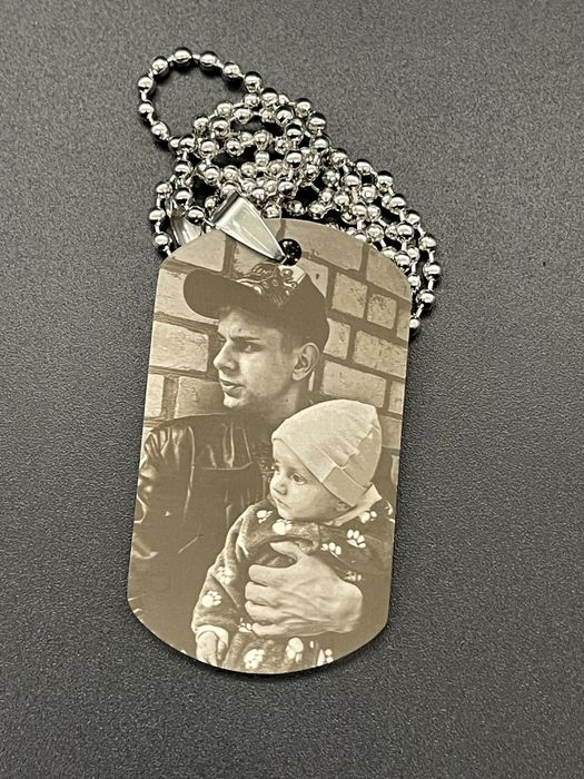 Жетон, Фото на жетоне, армейские жетоны