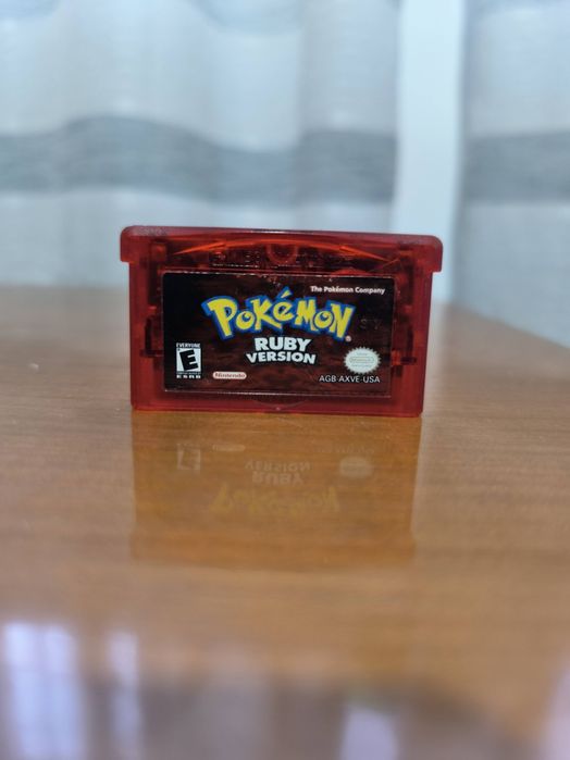 Pokemon ruby version.