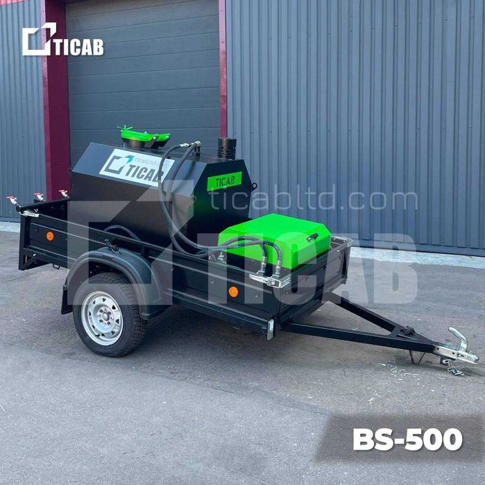 Nowa TICAB Skrapiarka asfaltowa / Skrapiarka emulsji bitumicznej 500 L