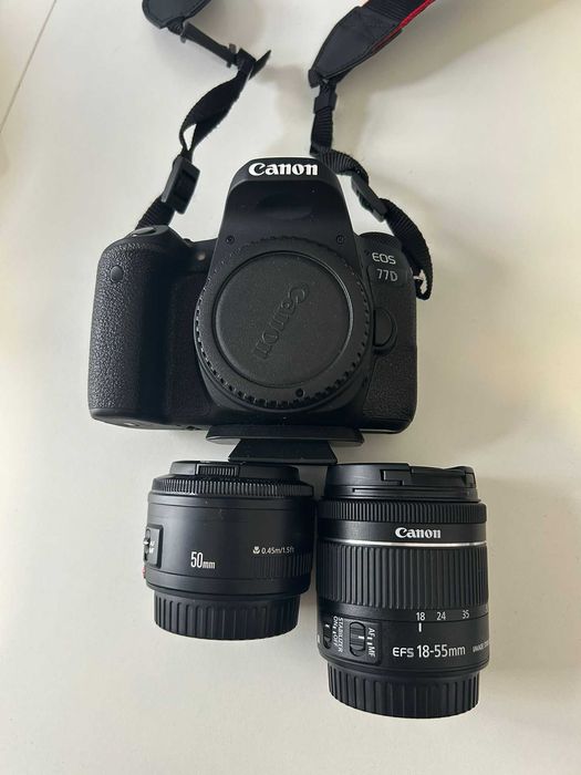 Canon EOS 77D + Extras