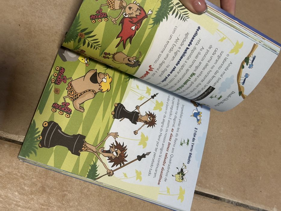 Livros infantis - O bando das cavernas coleçao de 16 livros