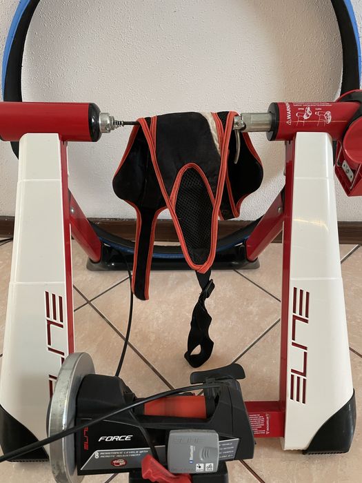 Full pakiet !!!Trenażer rowerowy Elite novo force 8
