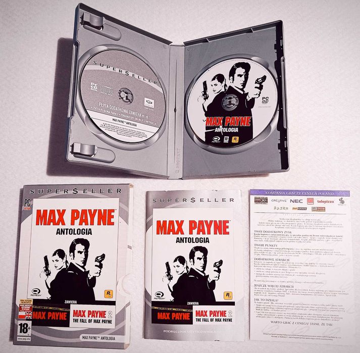 Max Payne Antologia I + II PL PC