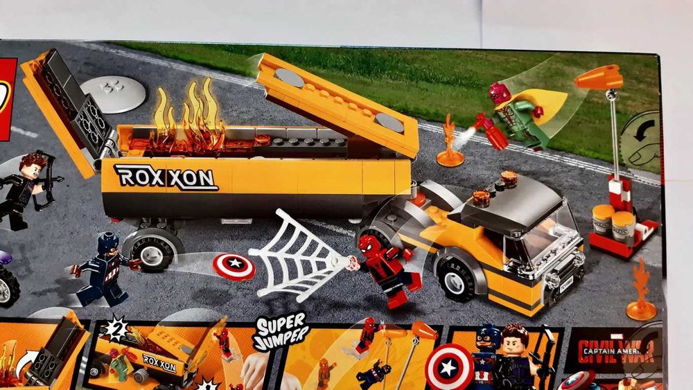 LEGO Super Heroes Marvel Spider-Man 76067 Tanker Truck Takedown selado