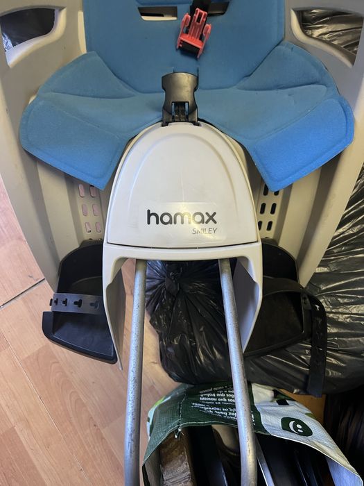 Porta crianca para biclicketa impecavel