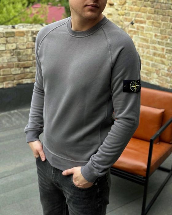 Мужской свитшот кофта стон айленд stone island
