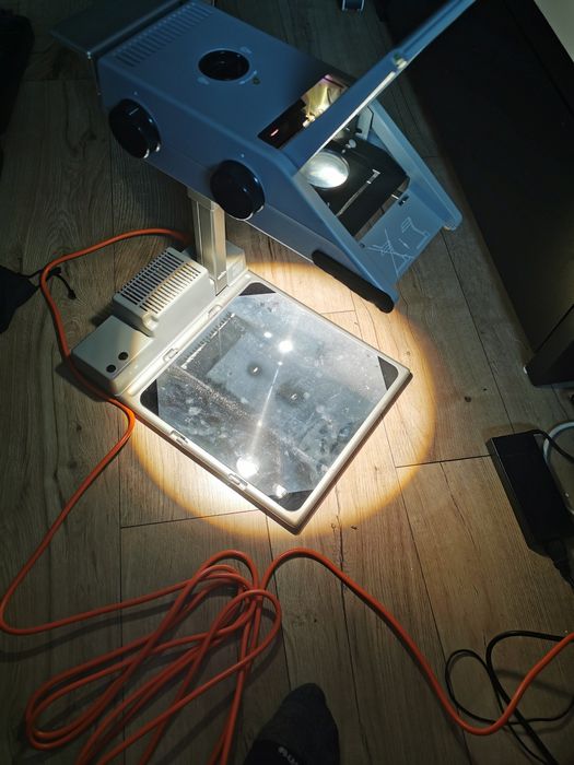 Liesegang Trainer T Przenośny Projektor, rzutnik napowietrzny/ świetln