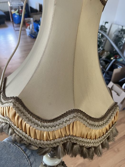 Lampa stojaca  mosiezna