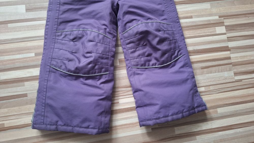 Spodnie zimowe narciarskie (2-3 lata) regulacja, wzmocniony materiał