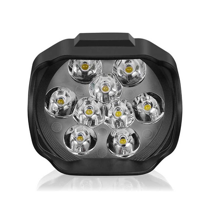 Par de faróis auxiliares 9 LED interruptor