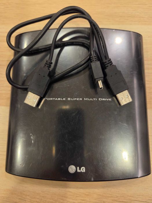 Leitor/Gravador CD/DVD-RW USB LG externo