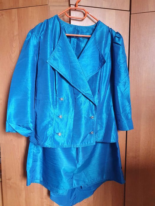 Kostium letni kolor morski