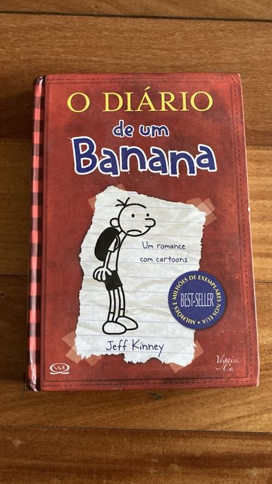 Livro número #1 da Coleção O DIÁRIO DE UM BANANA