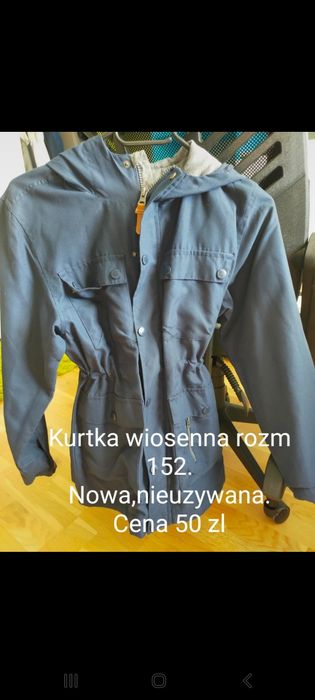 Kurtka parka chłopięca