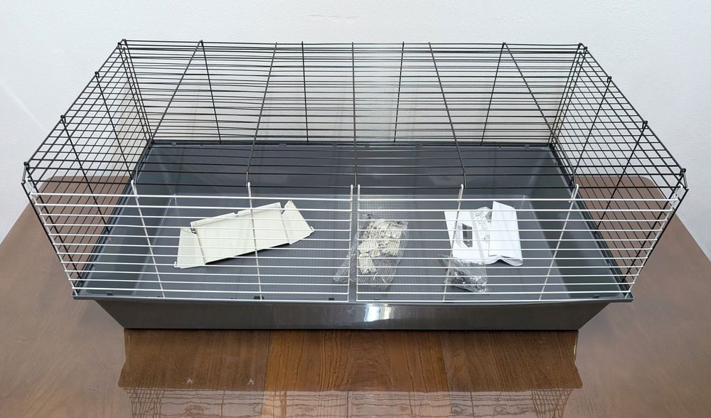 Ferplast Bunny Basic 120 Klatka dla Małych Zwierząt Królik Świnka Morksa 118x58x49cm NOWA