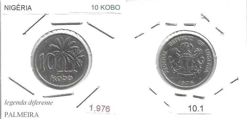 Nigéria - - - - - Moedas