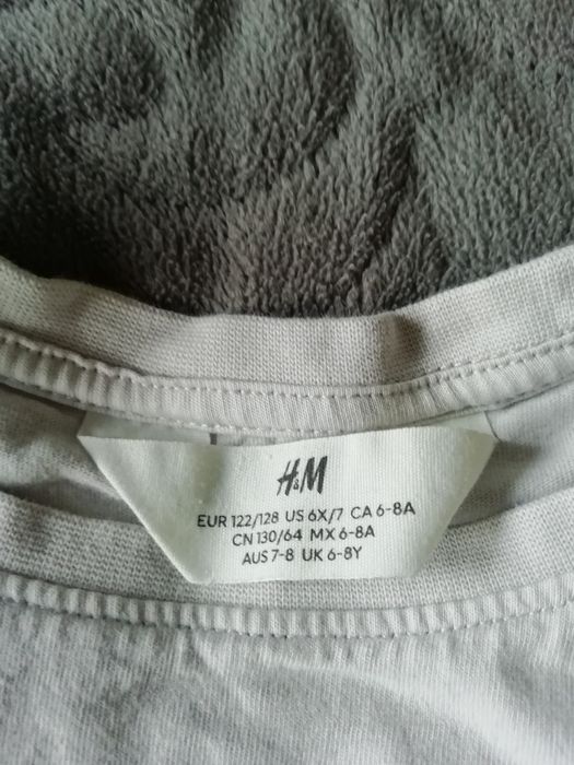 T-shirt chłopięcy H&M roz. 122-128cm