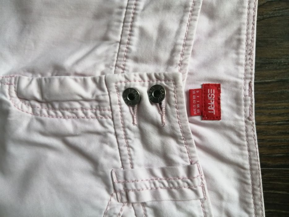 Spodnie 3/4 Espirit 38 bladoróżowe