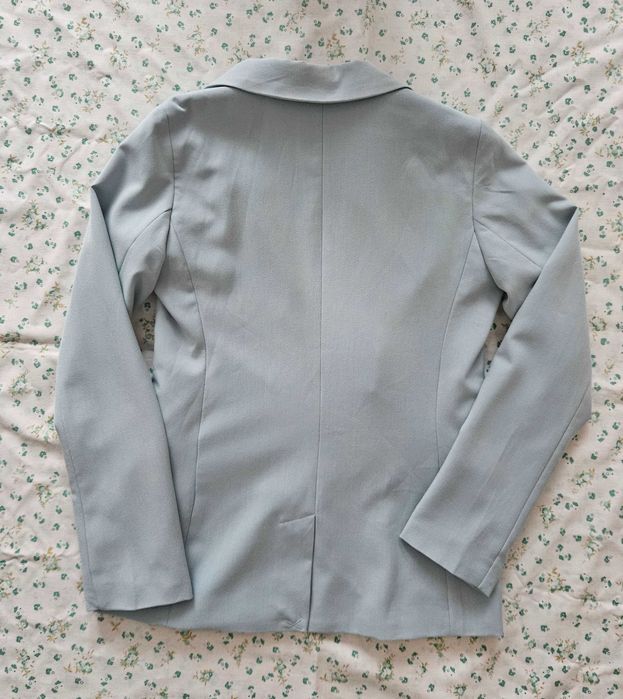 Marynarka żakiet niebieski błękitny XS