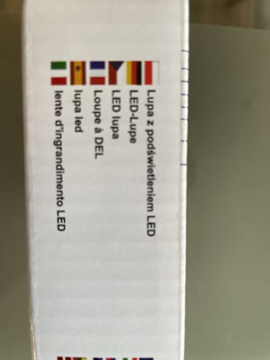 Lupa z podświetleniem Stan nowa nieużywana