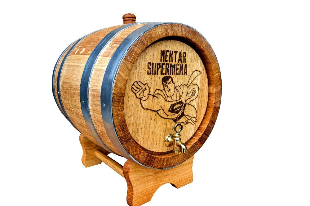 Beczka dębowa z grawerem,beczki z drewna 5L,10L,15L,20L *ATEST*