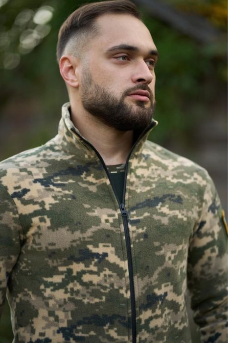 Флісова кофта чоловіча мілітарі