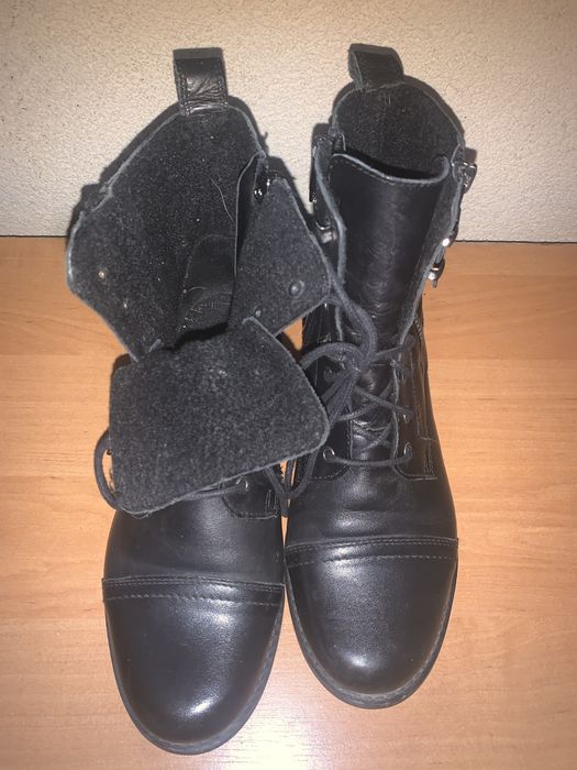 Botki buty skórzane dziecięce mlodzieżowe lasocki roz 36 ocieplane