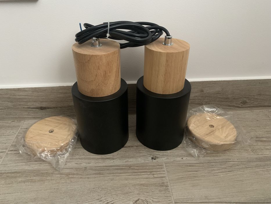 Підвісні бра , метал з деревом . Нові