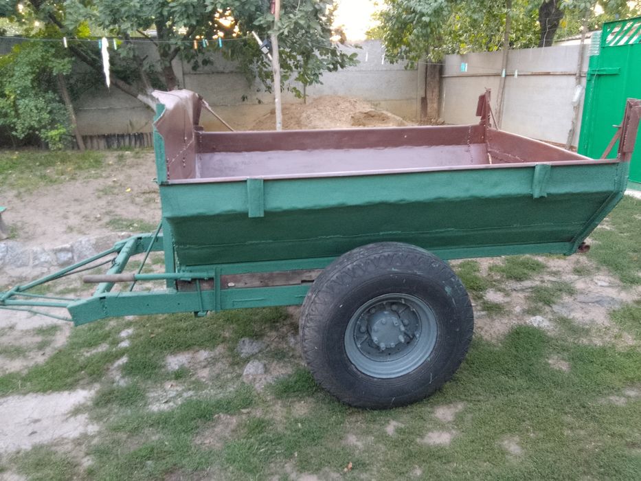 Продам саморобний трактор з прицепом-самоскид.