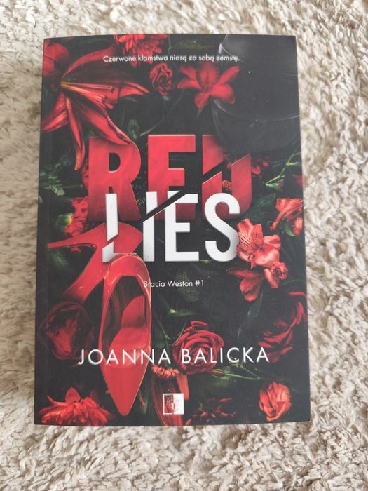 Książka Red Lies Joanna Balicka