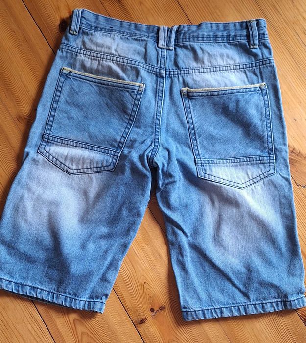 Spodenki chłopięce jeansowe