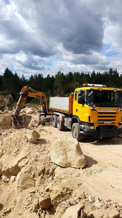Kruszywo niesort kamień Józefów  25zł tona Transport