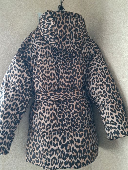 Продам леопардовый пуховик
